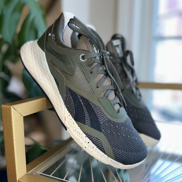 Reebox Nano CrossFit X Sneakers Dark Green, Black, White, Cream/Ivory Speckle 8 - Picture 4 of 8
